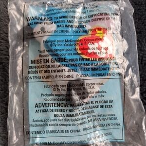 3/$20 TY McDonald's Toy Rocket The Blue Jay